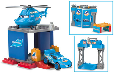 Bloks - Cars Dinoco Stage