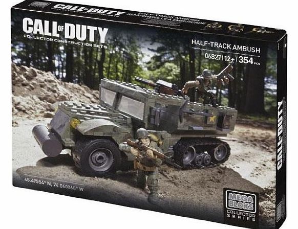 Call of Duty Set #6827 Half Track Ambush