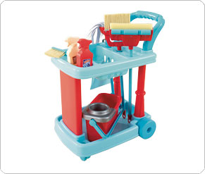 Mega Bloks Cleaning Trolley