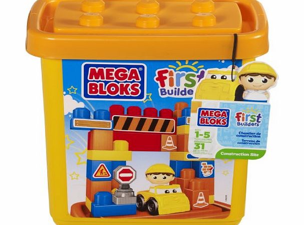 Mega Bloks First Builders Construction Site