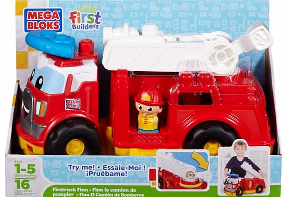 First Builders Fire Truck Finn