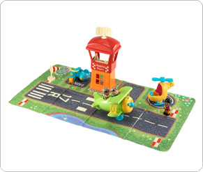 Mega Bloks HappyLand Chocs Away Airport