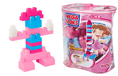 Bloks Large Maxi Bag - Pink Colours