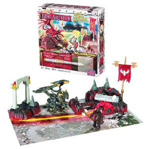 MEGA BLOKS Legends Of King Arthur Gawain Dragon Duel