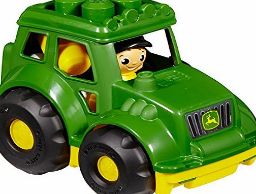 Mega Bloks Little Vehicle John Deere Tractor