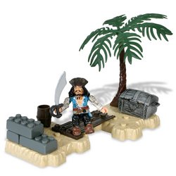 Mega Bloks Pirates of Caribean - Jack Sparrow