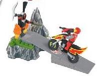 MEGA BLOKS Power Rangers Ninja Storm Red Ranger Tsunami Cycle