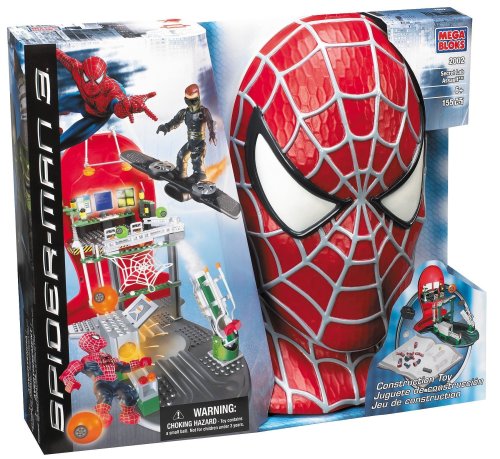 Mega Bloks Spiderman 3 Spider-man Vs Goblin Case - secret Lab Assault 2002