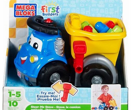 Mega Bloks Steer Me Steve Vehicle