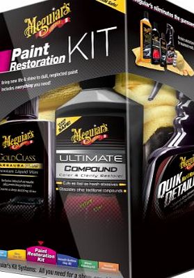 Meguiars Car Care Products Meguiars G3300EU Brillaint Solutions Paint Restoration kit