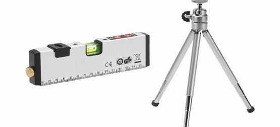 Meister GS 6563000 Laser and Spirit Level Set