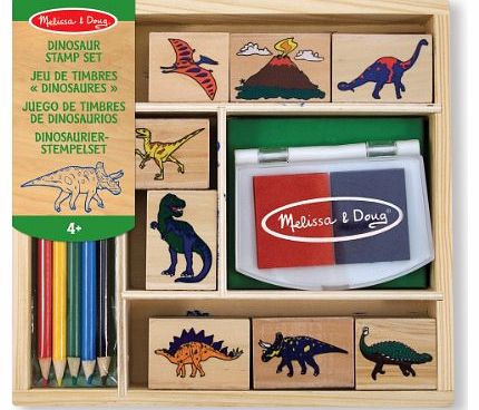 Melissa & Doug Dinosaur Stamp Set