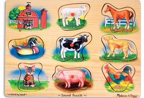 Melissa & Doug Farm Sound Puzzle