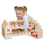 Melissa & Doug Melissa and Doug Fold and Go Dollhouse