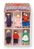 Melissa & Doug Melissa and Doug Wooden Family Doll Set