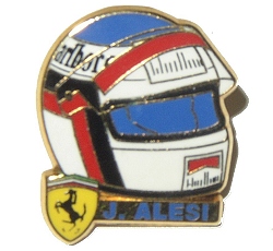 Alesi Helmet With Shield