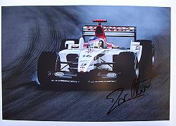 Memorabilia J. Villeneuve 2003 Signed BAR Photo