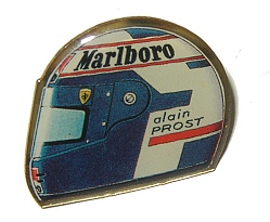 Prost Helmet Facing Right Enamel