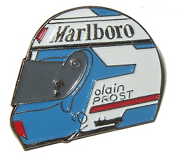 Memorabilia Prost Side Helmet Facing Right