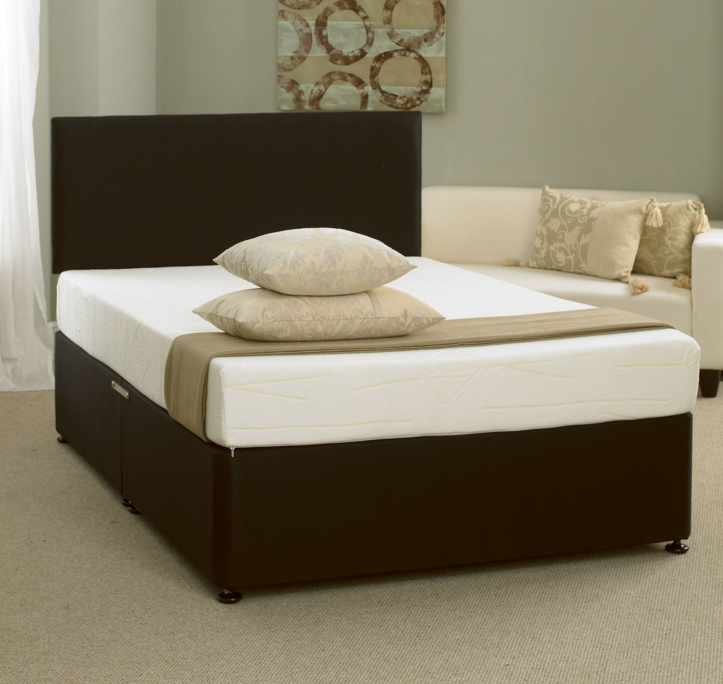 Essentials King Size Divan and Mattress Deal