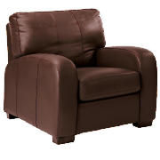 Memphis Leather Armchair, Espresso