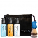 men-u Db Premier Blue Shave/Facial Kit (5