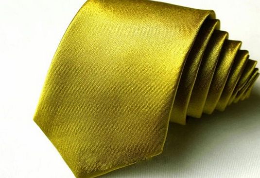 Men Womens Clothing and Accessories ILOVEDIY Champagne Gold Narrow Slim Mens Necktie Skinny Polyester Silk Ties for Wedding Suits