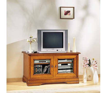 Menard Meubles Sophia Cherry Low 2 Door TV Cabinet