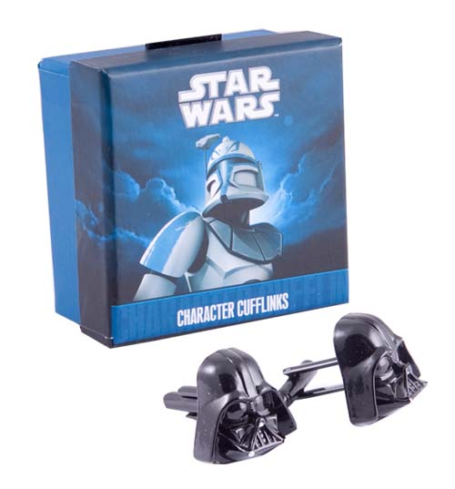 3D Darth Vader Star Wars Cufflinks