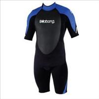 mens Billabong Foil 2/2 Summer Shortie Wetsuit.