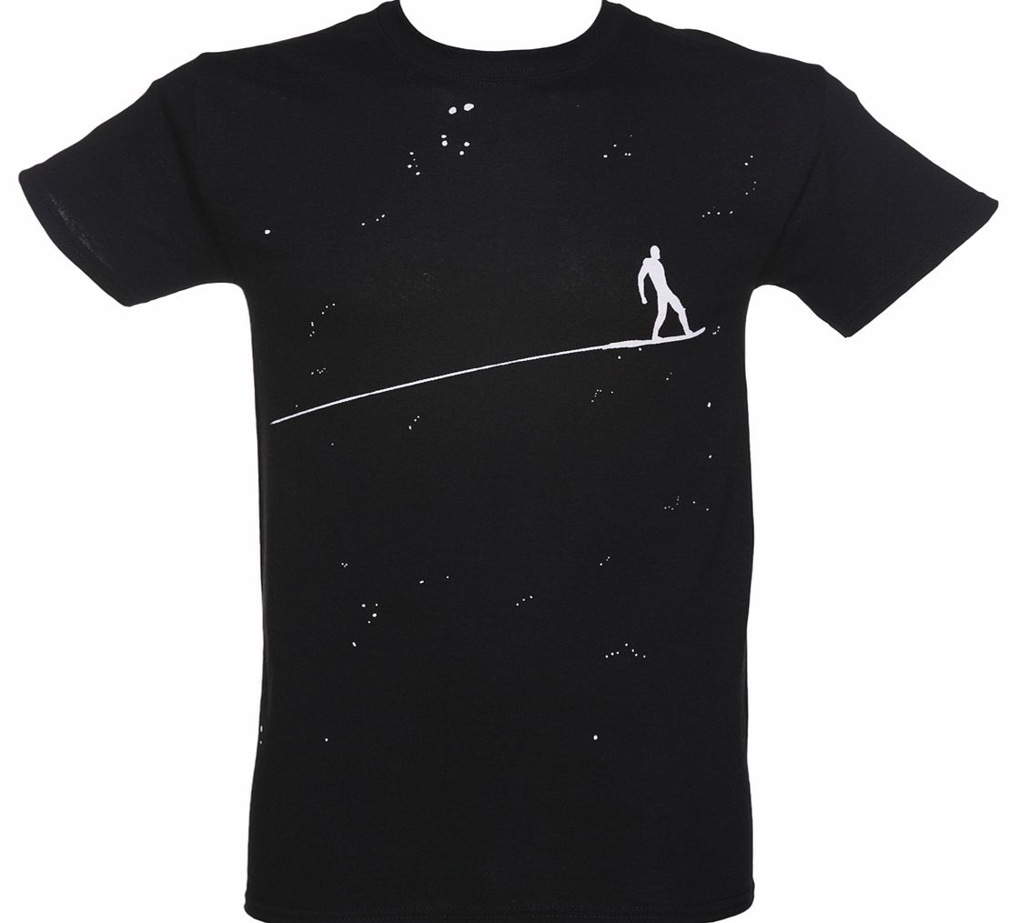 Black Marvel Silver Surfer T-Shirt