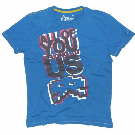 Joystick Junkies All Of You Electric Blue T-Shirt