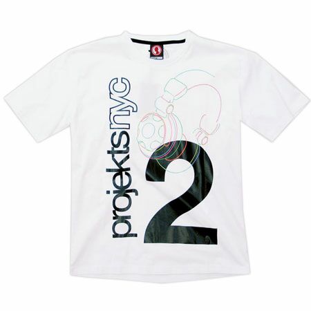 Projekts NYC Headphones White T-Shirt