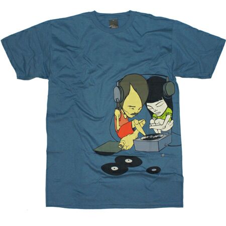 Upper Playground Couple Blue T-Shirt