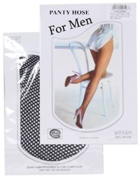 Mens Fishnet Tights (Black)