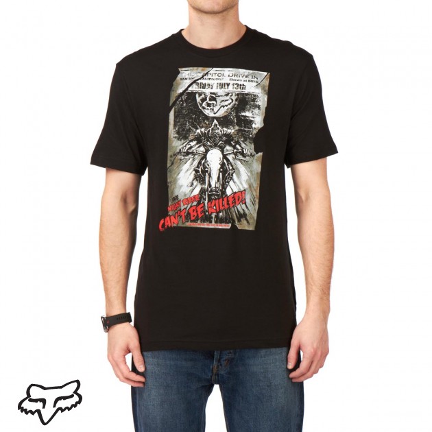 Fox CanT Be Killed T-Shirt - Black