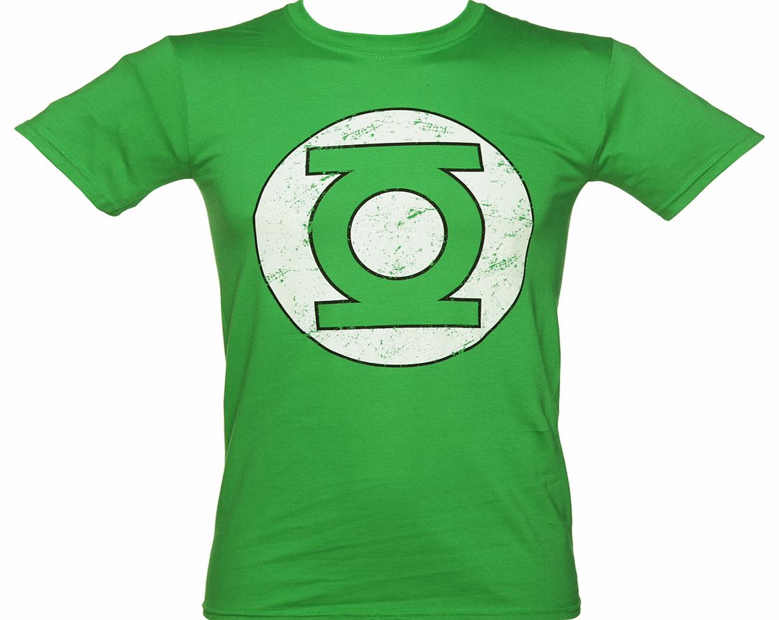 Green Vintage Distressed DC Comics Green