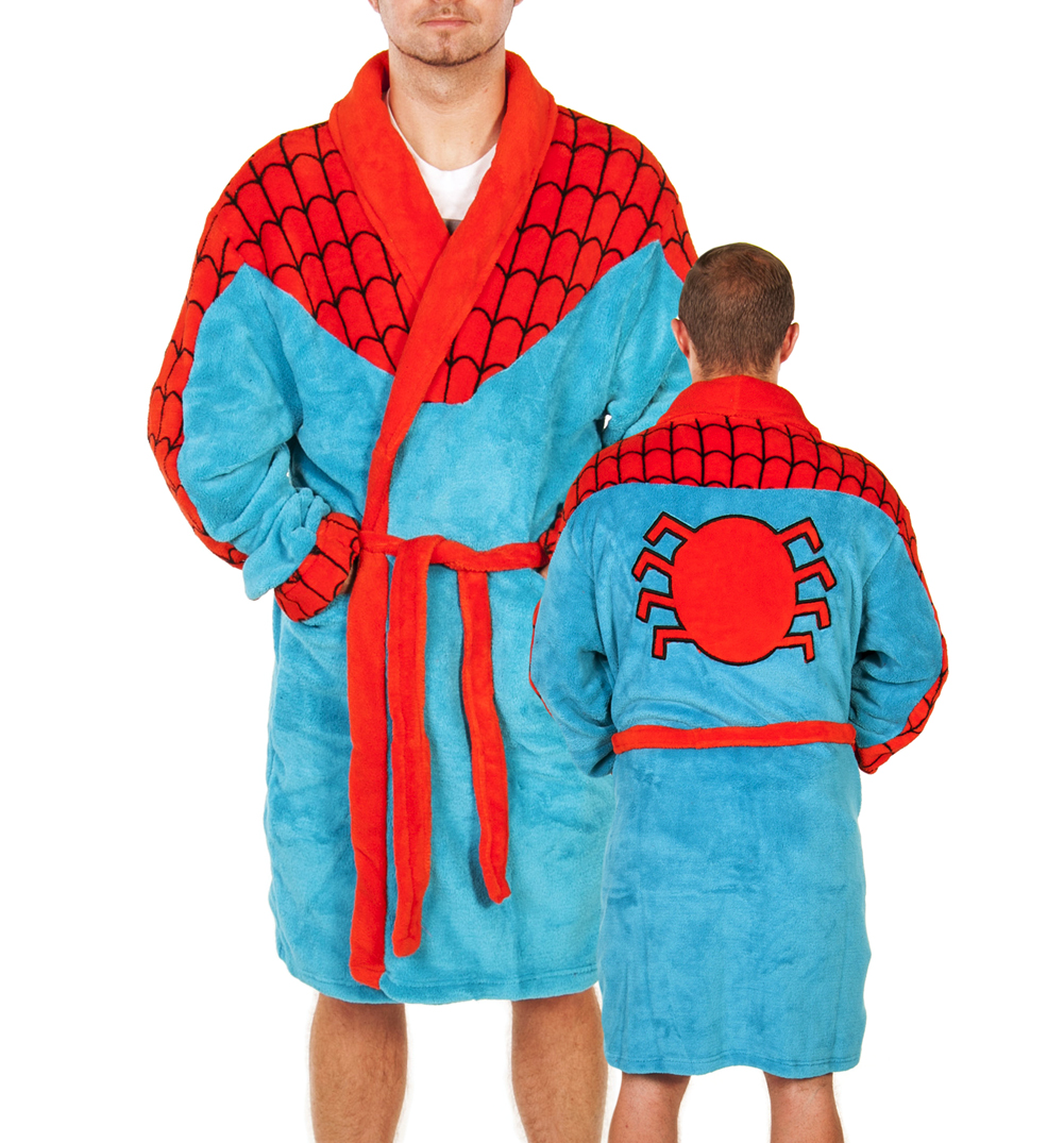 Marvel Comics Spiderman Dressing Gown