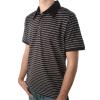 mens Quiksilver Carnivore Polo Shirt. Black