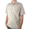 mens Quiksilver Pagoda Strike Shirt. Swamp