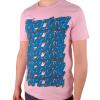 Mens Rip Curl Loony S/Sleeve Tee. Pink Lavender