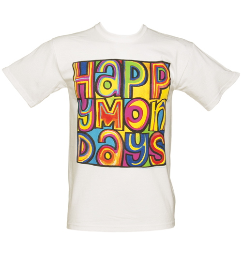 White Happy Mondays T-Shirt