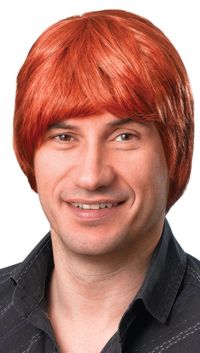 Mens Wig: Short Style Ginger