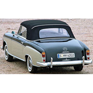 mercedes 220S White/Dark Grey