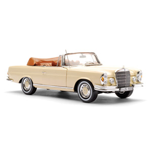 mercedes 280 SE cabriolet 1969- Ivory 1:18