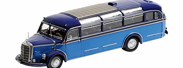 Mercedes-Benz Mercedes Benz 1:43 Scale 1950 O 3500 Bus (Light Blue/ Dark Blue)