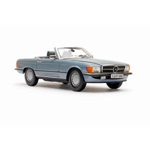 Mercedes SL300 1986 - Blue 1:18