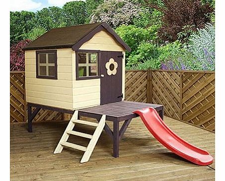 Honeypot Snug Tower Playhouse  Slide