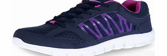 Mercury Ladies Lightweight Running Trainers Womens Gym Jogging Casual Trainer Size 3 4 5 6 7 8 (UK6, Navy)