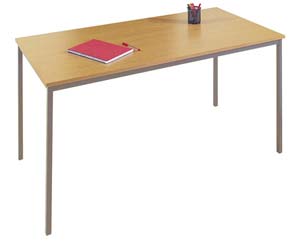 Meridian rectangular training table